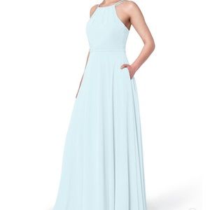 Light Blue Bridesmaid Dress